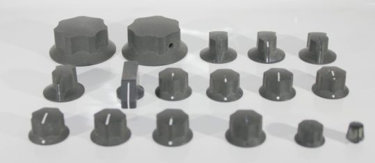 Hammarlund One Eighty Original Knob Set Used We Ship Worlwide - Image 2