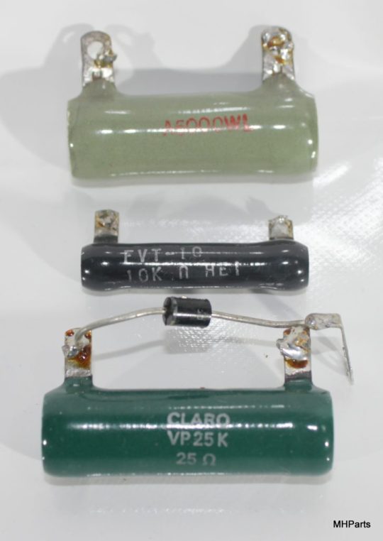 Henry Radio 3004-A Original Wirewound Resistor set Used We Ship Worlwide