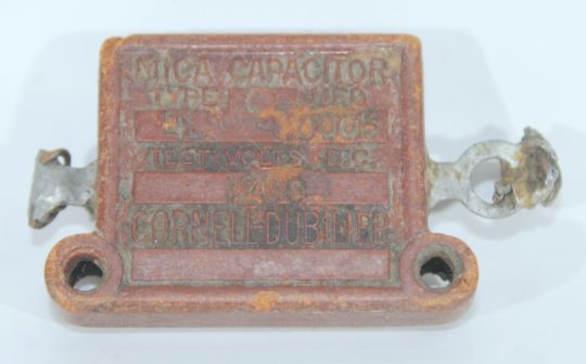 Lot of 7 Vintage Mica TYPE 9 Capacitor Used We Ship Worlwide - Image 8