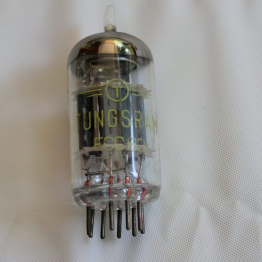 B6P Tube ECC83 TUNGSRAM Used We Ship Worlwide