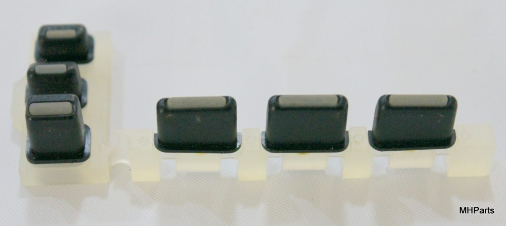 Yaesu FT-857 Original Push Rubber Button Strip #2 We Ship Worlwide - Image 2