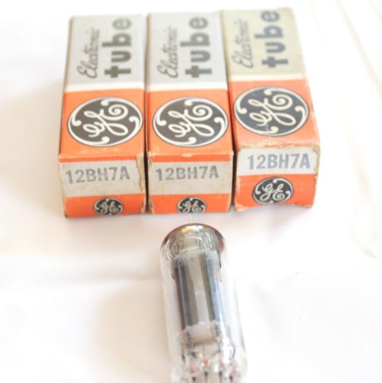 B12P 1 Unit Tube GE 12BH7A NOS We Ship Worlwide