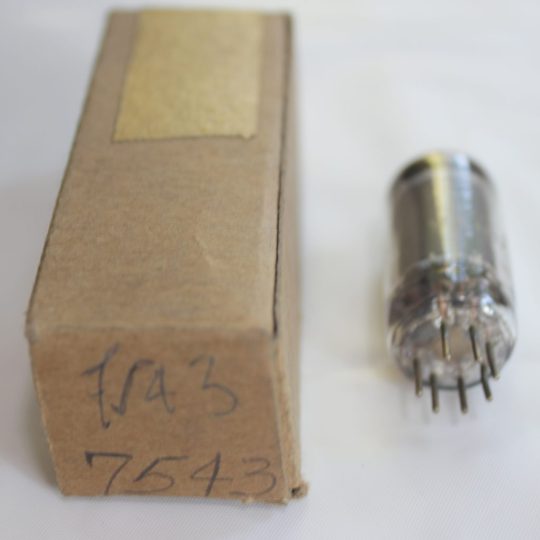 B16P  Lot 2 Tubes 7543 / ECC138 NOS We Ship Worlwide - Image 3