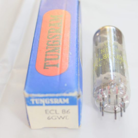 B16P 1 Unit Tube TUNGSRAM ECL86 NOS We Ship Worlwide