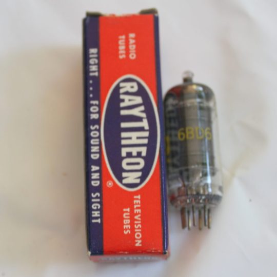 B18P 1 Unit TUBE RAYTHEON 6BD6 NOS We Ship Worlwide - Image 2