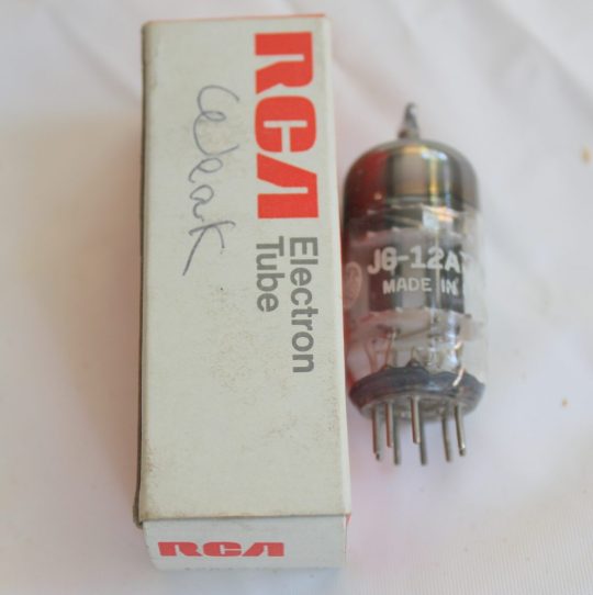 B19P 1 Unit TUBE RCA 12AT7 NOS We Ship Worlwide