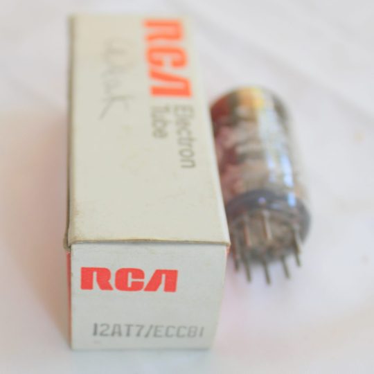 B19P 1 Unit TUBE RCA 12AT7 NOS We Ship Worlwide - Image 2