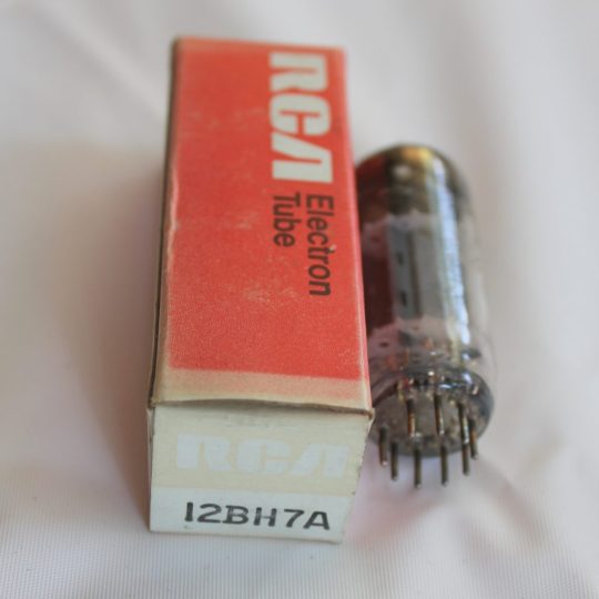 B19P 1 Unit TUBE RCA 12BH7A NOS We Ship Worlwide