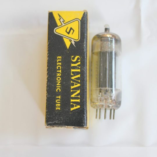 B20P 1 Unit TUBE SYLVANIA 6CG7 NOS We Ship Worlwide