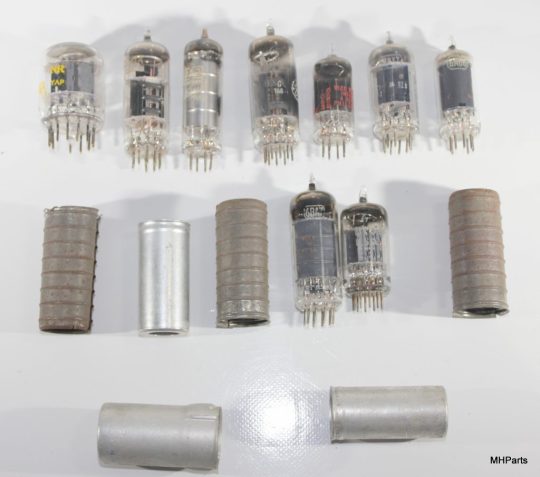 Hammarlund HX-FIFTY Original Tube Set Used We Ship Worlwide
