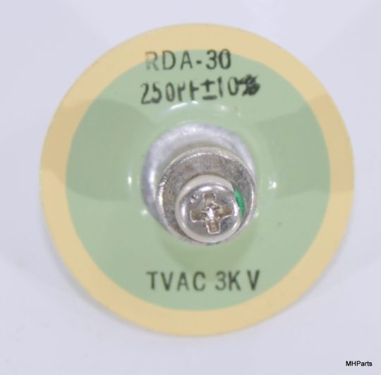 Yaesu FL-2100F Original Doorknob RDA-30 250PF 10% 3 KV Used  #5 We Ship Worlwide