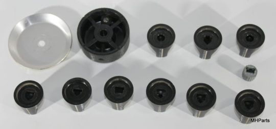Drake TR-4C Original Knob Set Used We Ship Worlwide - Image 3