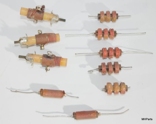 Drake TR-4C Original Internal Coil Lot and Resistors Used We Ship Worlwide