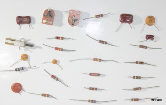 Drake TR-4C Original Internal Coil Lot and Resistors Used We Ship Worlwide - Image 2