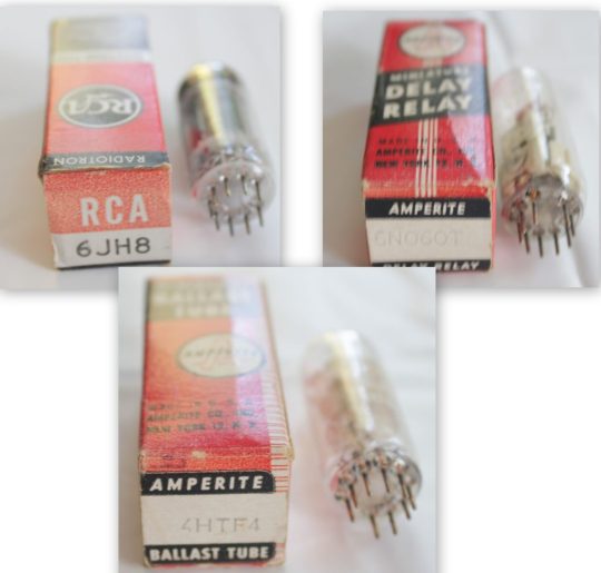 B15P  Lot 3 Tubes  6JH8 / 6NO6OT / 6HTF4 NOS We Ship Worlwide