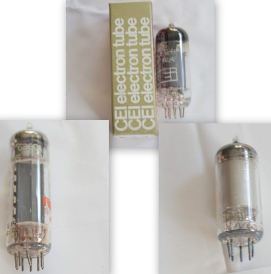 B16P  Lot 3 Tubes  RCA / CEI  6CL6 / 12BE6 / 6360A  NOS We Ship Worlwide