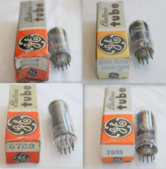 B16P Lot 4 Tubes 6U8A  / 7905 / 5763 NOS We Ship Worlwide