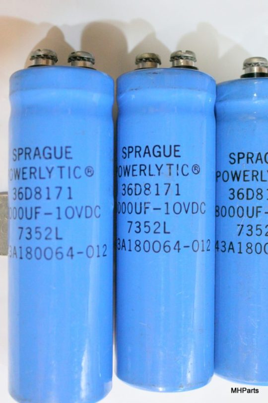 2 PCS Sprague 8000uF 10VDC Capacitor Used We Ship Worlwide - Image 5