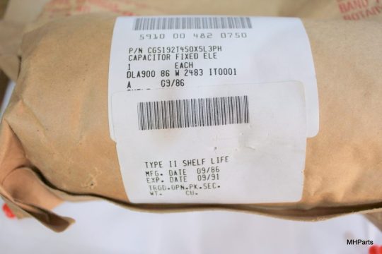 1 PCS Mallory CGS192T450X5L3PH 1900uF 450VDC Electrolytic Capacitor UNUSED We Ship Worlwide - Image 2