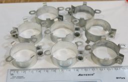 8 PCS Capacitor Mounting Clamp Lot Used We Ship Worlwide