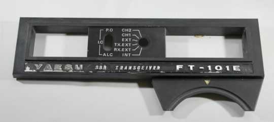 Yaesu FT-101E Original Plastic Face Used We Ship Worlwide
