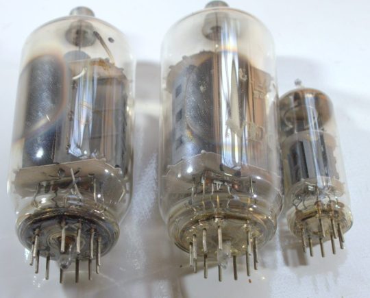 Yaesu FT-101E Original Final Tubes Set Used We Ship Worlwide