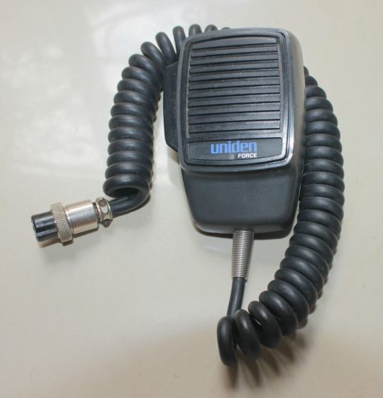 COLLECTORS !! Uniden AMX 100A Microphone Used SHIP FREE WW