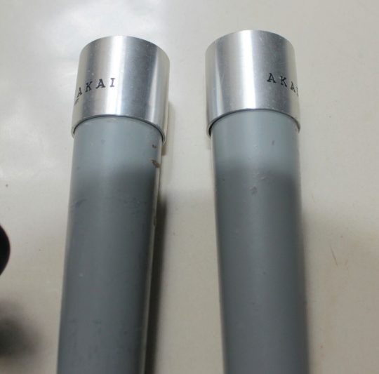 COLLECTORS !! Akai Microphone Lot 2 Used SHIP FREE WW - Image 2