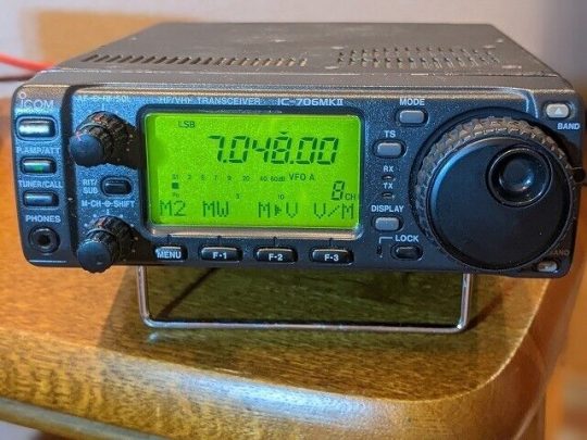 Icom IC-706mkⅡ Cannot Transmit! Use it as a receiver Or Spare Panel Ship FREE WW