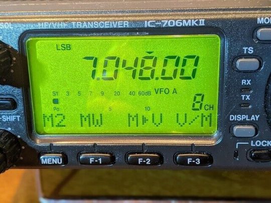 Icom IC-706mkⅡ Cannot Transmit! Use it as a receiver Or Spare Panel Ship FREE WW - Image 2