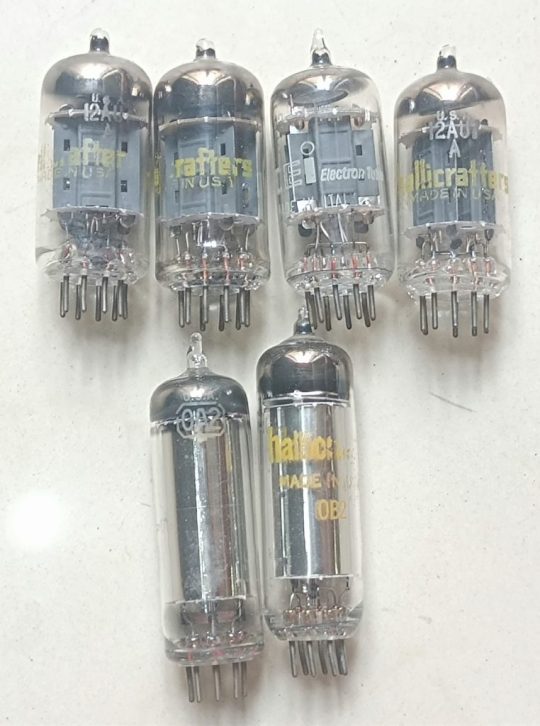 Hallicrafters TO Keyer Original Tube Set Used We Ship Worlwide