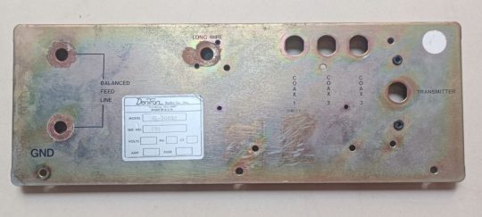 Dentron MT-3000A Original Back Part Used We Ship Worlwide