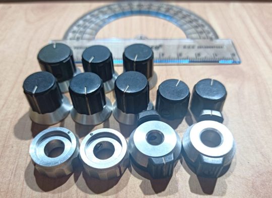 Ham Radio Kenwood Lot Knobs Used We Ship Worlwide