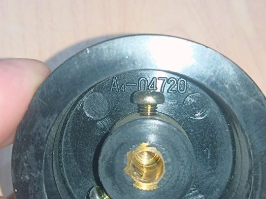 Ham Radio A-04720 Knob Size 53 mm x 6 mm Hole We Ship Worlwide - Image 3