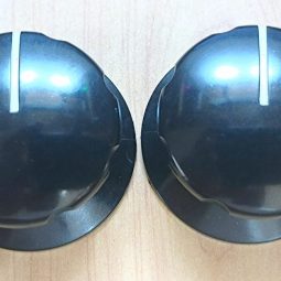 Ham Radio Sato K-2195 Knobs Size 40 mm x 6 mm Hole We Ship Worlwide