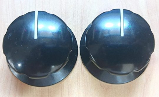 Ham Radio Sato K-2195 Knobs Size 40 mm x 6 mm Hole We Ship Worlwide