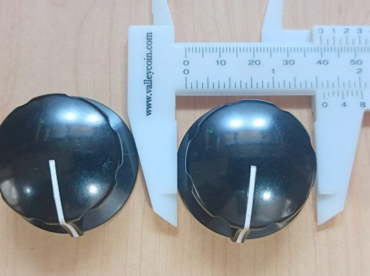 Ham Radio Sato K-2195 Knobs Size 40 mm x 6 mm Hole We Ship Worlwide - Image 3