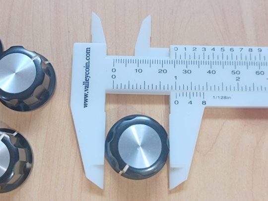 Ham Radio Knobs 6 Units Size 26mm x 6mm Used We Ship Worlwide - Image 4
