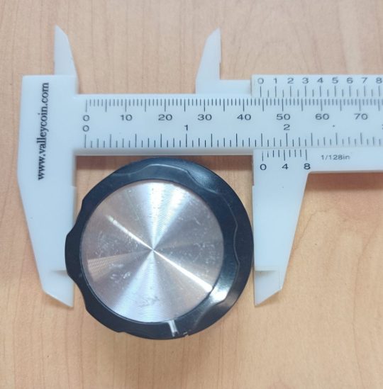 Ham Radio Knobs 3 Units Size 45mm X 6mm Used We Ship Worlwide - Image 4
