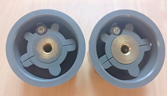 Ham Radio 1 Unit Kenwood HF Knobs Size 50mm x 6mm Used We Ship Worlwide - Image 2