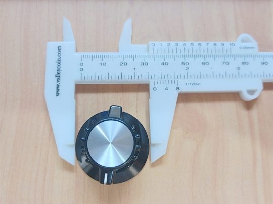 Ham Radio 2 Units Knobs Size 35mm x 6mm Used We Ship Worlwide - Image 4