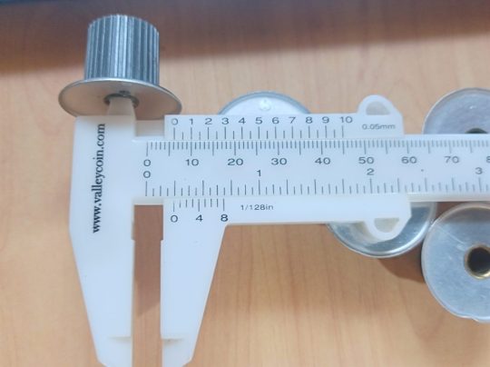 Ham Radio 5 Units Knobs Size 29mm x 6mm Used We Ship Worlwide - Image 3