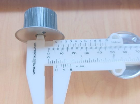 Ham Radio 2 Units Knobs Size 40mm x 6mm Used We Ship Worlwide - Image 3