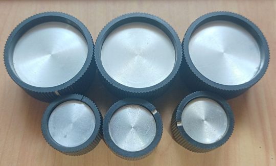 Ham Radio Trio 9R59 Knobs Lot Used We Ship Worlwide