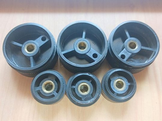 Ham Radio Trio 9R59 Knobs Lot Used We Ship Worlwide - Image 2