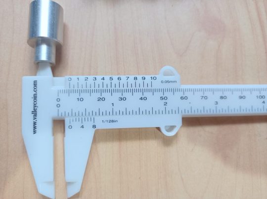Ham Radio 5 Units Metalic Knobs Size 17mm x 6mm Used We Ship Worlwide - Image 4