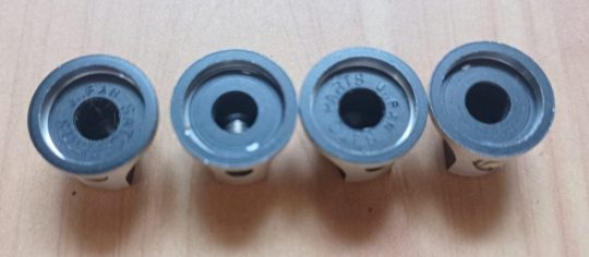 Ham Radio 4 Units Knobs Size 13mm x6mm Used We Ship Worlwide - Image 3