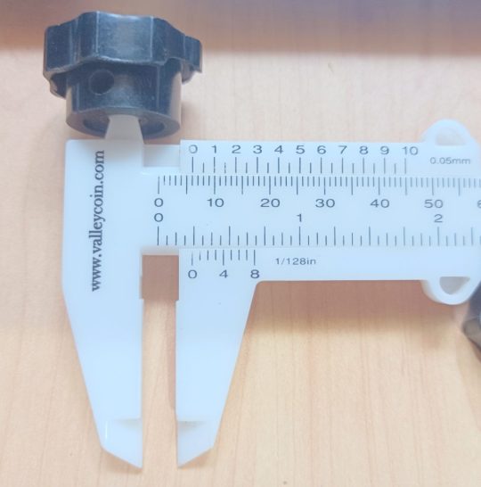 Ham Radio 2 Units Knobs Size 21mm x 6mm Used We Ship Worlwide - Image 4