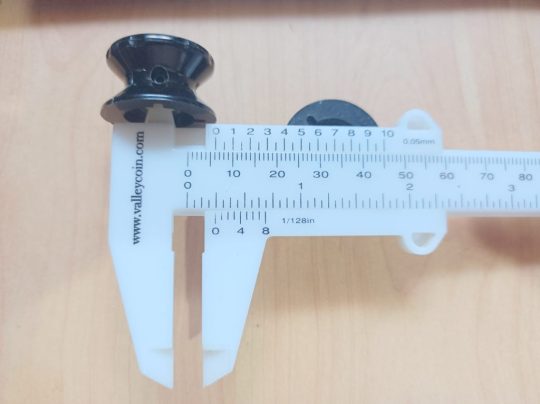 Ham Radio Sato k-2195 Pair Knobs Used We Ship Worlwide - Image 4