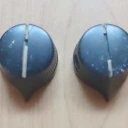 Ham Radio Daka Ware 2 Units Knobs Size 12mm 6mm Used We Ship Worlwide